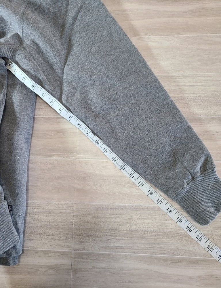 Hall Of Fame Mens Xl Gray Thermal Lined Fleece Full Zip Jacket Streetwear Nwot — image 8 of 8